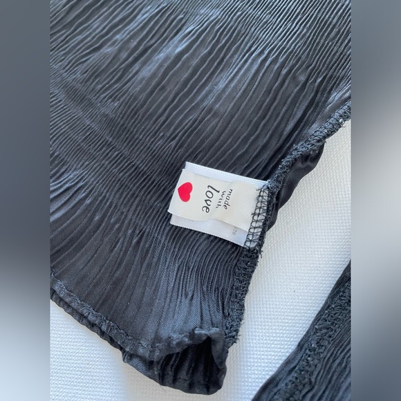 Mendocino Black Off The Shoulder Crop Top - size S - Picture 5 of 11